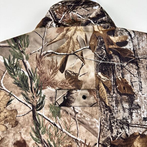 Hunting Vest XXL Cold Weather Gear Quilt Lined Game Pouch Mens Realtree Camo - Picture 13 of 16